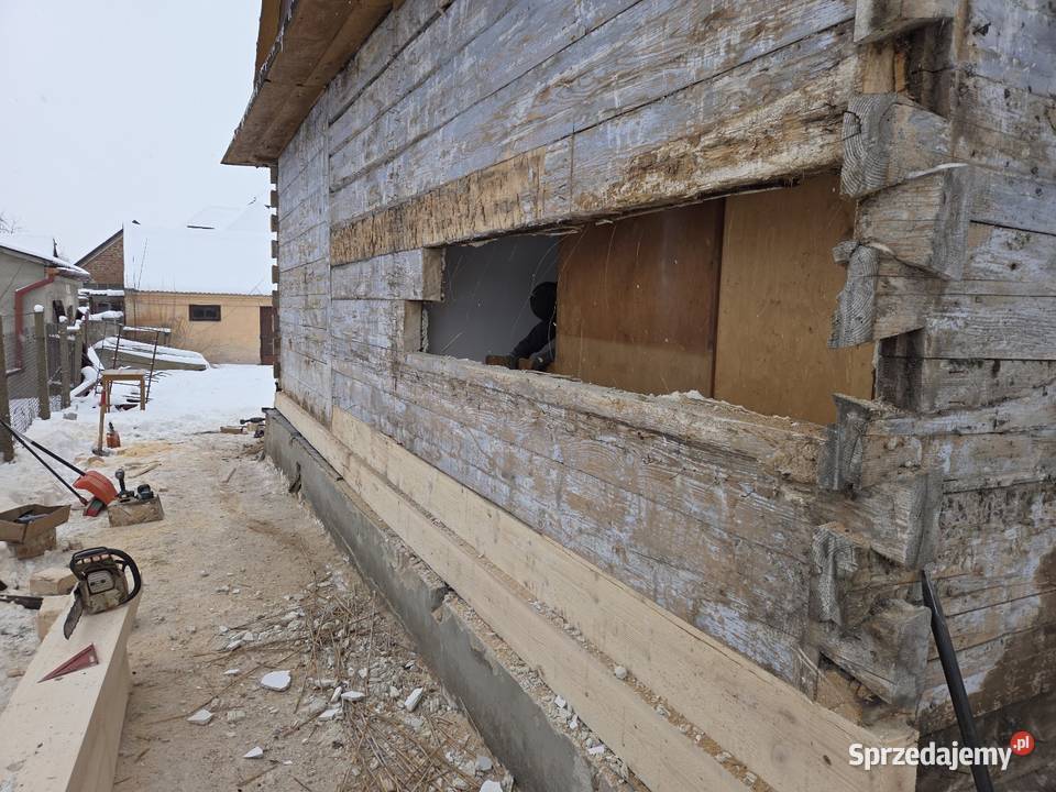 Wymiana podwalin budowa przenoszenie I rozbiórki Kompleksowe usługi budowlane lubelskie Hrubieszów usługi budowlane