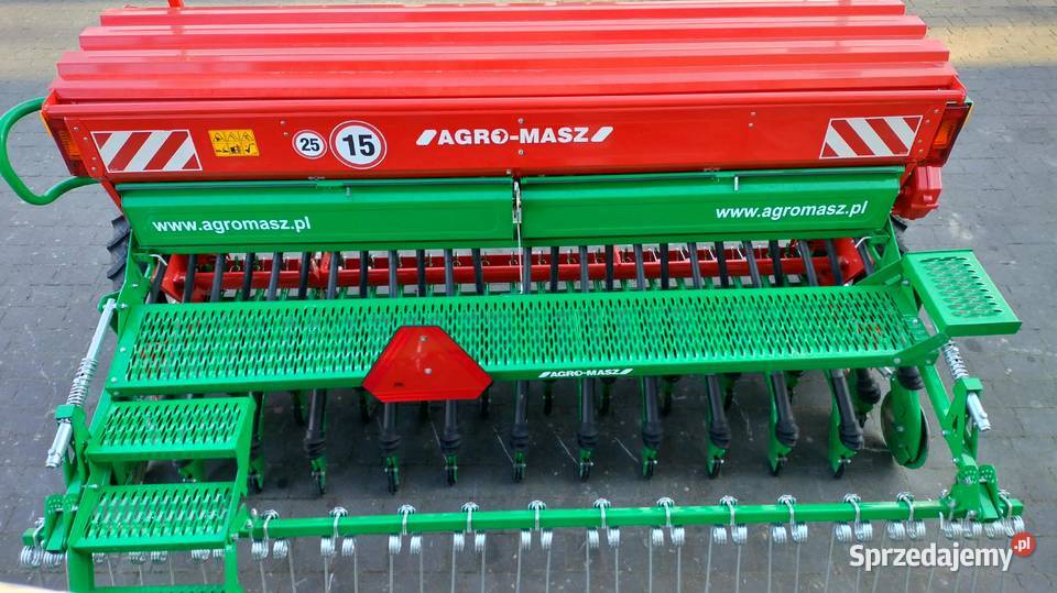 Siewnik zbożowy AGROMASZ SR 300 z 2020 roku stan Łuków