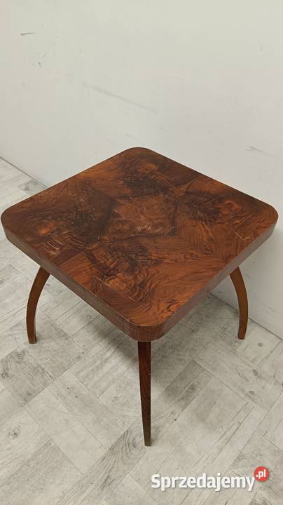 halabala stolik kawowy ława art deco orzech Radomsko