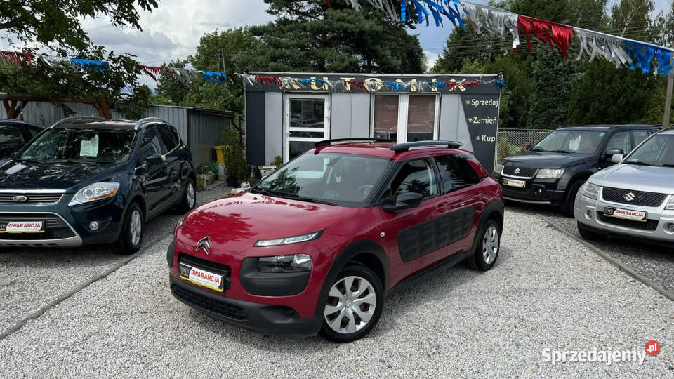 Citroen C4 Cactus SPRZEDANY Salon 12 benz 110 centralny zamek dolnośląskie Świdnica