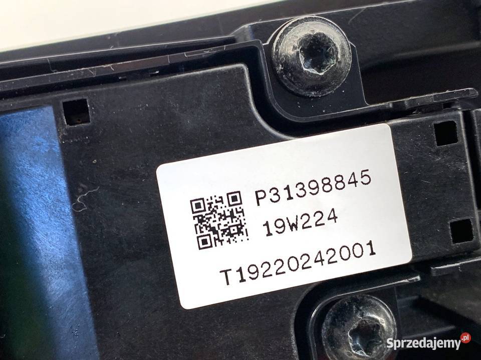 PANEL STEROWANIA NAWIEWU VOLVO S90 II P31398845 podkarpackie