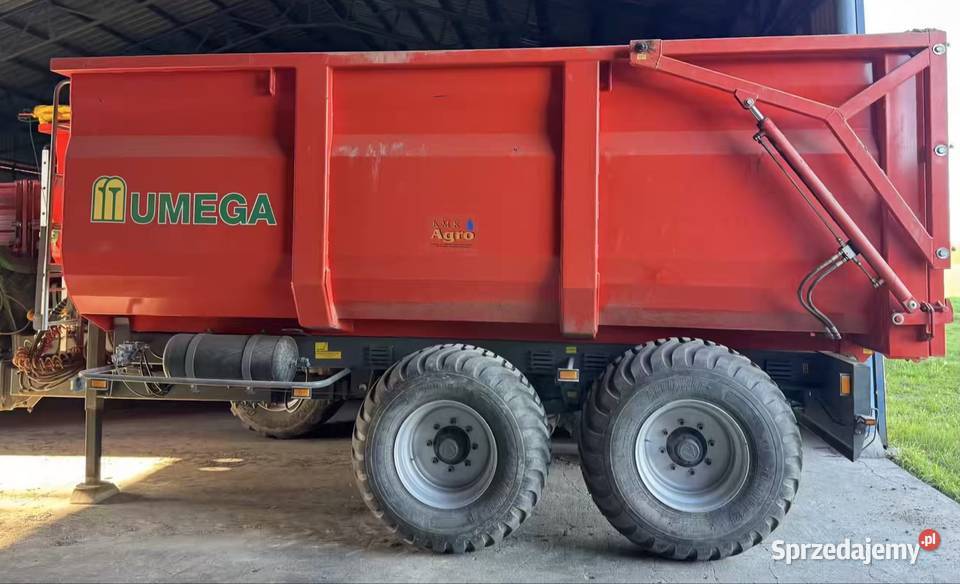 Przyczepa skorupowa 14T Umega SPC 14 tandem Pleszew