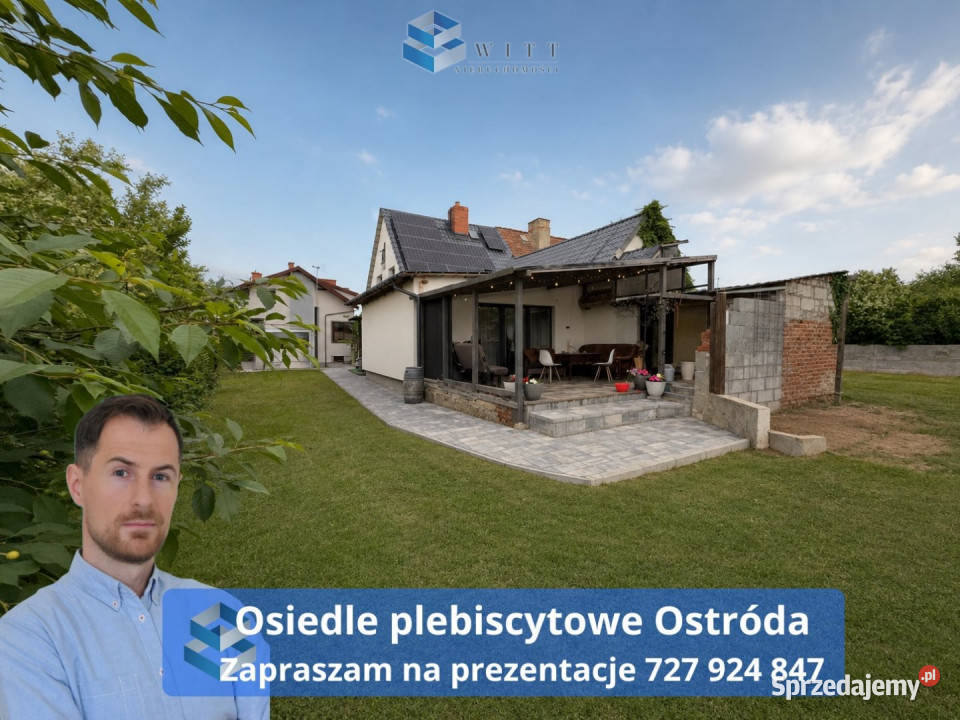 Do sprzedaży dom bliźniak 114m2 Ostróda Mikołaja