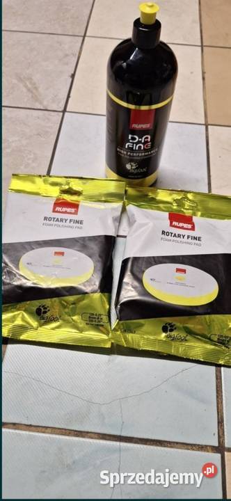 Nowa lekkoscierna pasta polerska Rupes żółtaz Mleczka i pasty polerskie Kraków