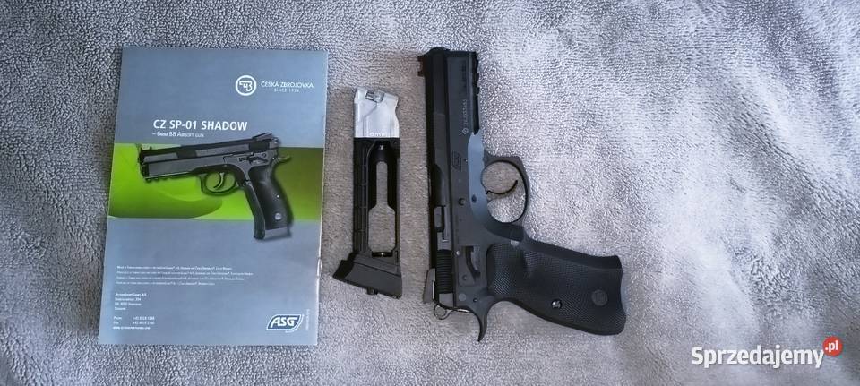 Nowy Pistolet ASG CZ SP01 Shadow GNB Izbica Kujawska sprzedam