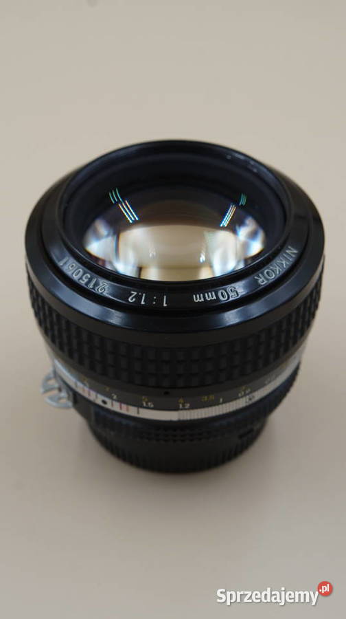 Obiektyw Nikon Nikkor 50mm 12 Ai Grodzisk Mazowiecki sprzedam