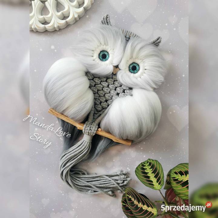 Półka sowa makrama dolnośląskie