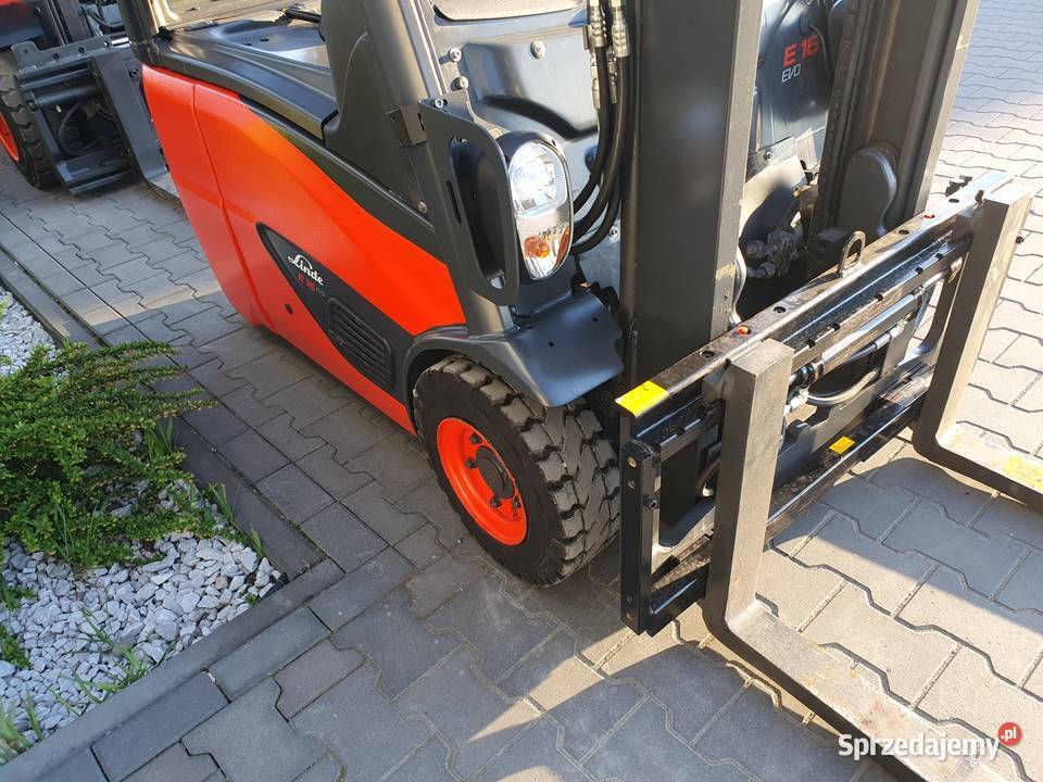 Wózek widłowy LINDE E16C 2020r OKAZJA Przesuw Linde