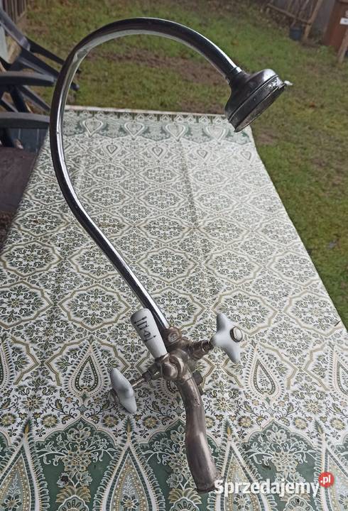 Stara bateria wannowoprysznicowa przedwojenna Antyki, Sztuka, Kolekcje łódzkie Wieluń