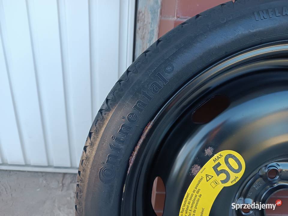 Koło dojazdowe zapasowe Audi A3 8V 12570R18 Turek