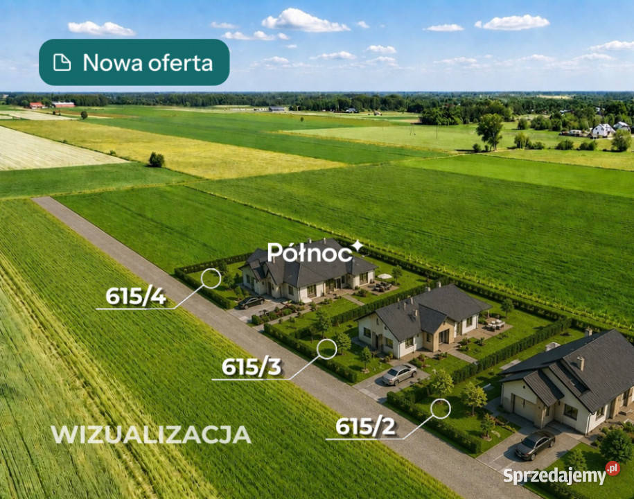 Działki budowlane z WZ Sławatycze lubelskie sprzedam
