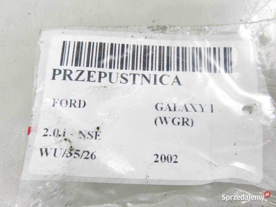 PRZEPUSTNICA FORD GALAXY I WGR 20 i DOHC 116 NSE Części samochodowe