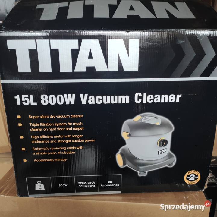 Odkurzacz przemysłowy Titan TTB671VAC 800 W Zawiercie