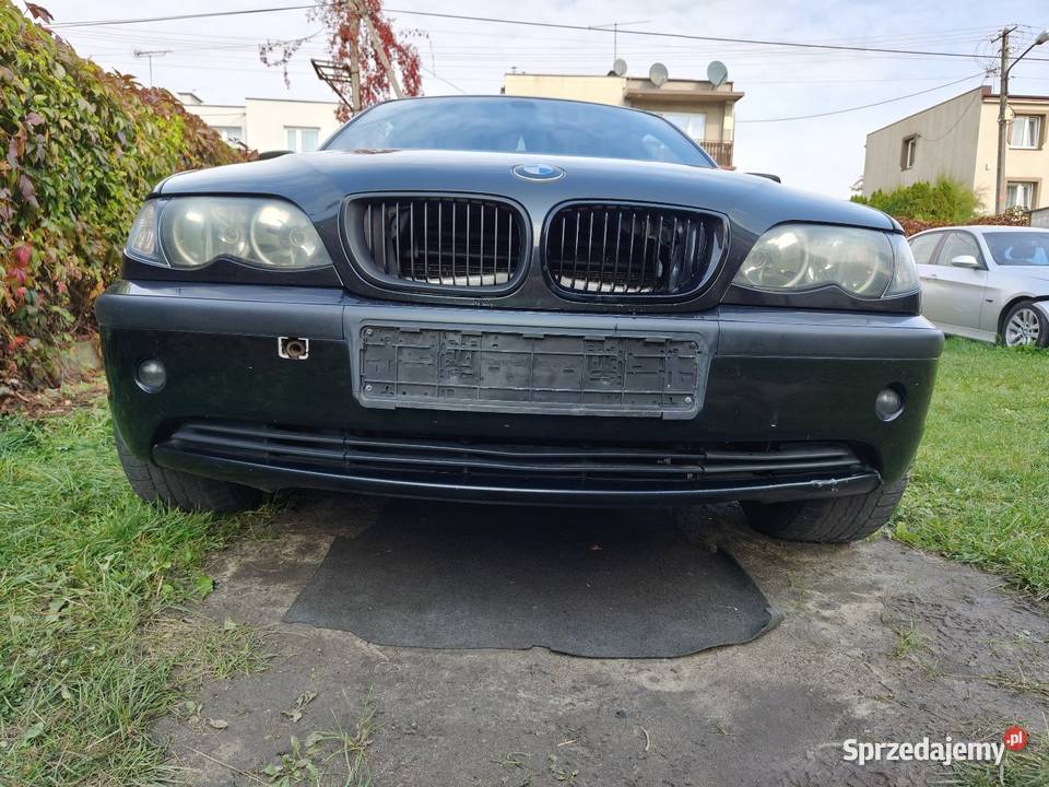Bmw e46 sedan lift zderzak przód Black sapphire łódzkie sprzedam