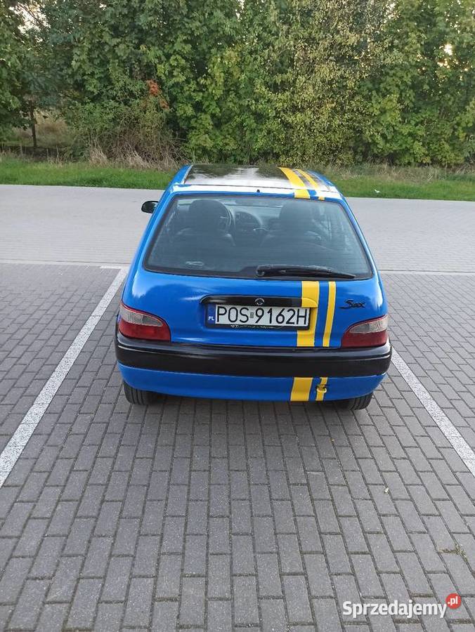 Citroen Saxo 11 Rok produkcji 2002 wielkopolskie Powidz