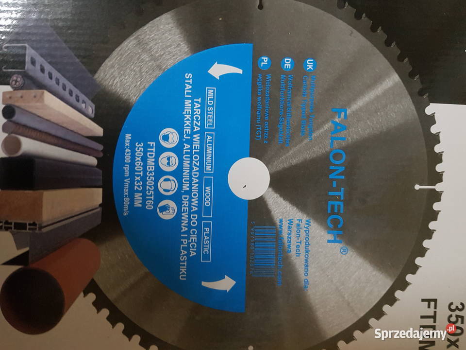 TARCZA 350 PIŁA WIELOZADANIOWA 60z TARCZE 60T Elektryczne sprzedam