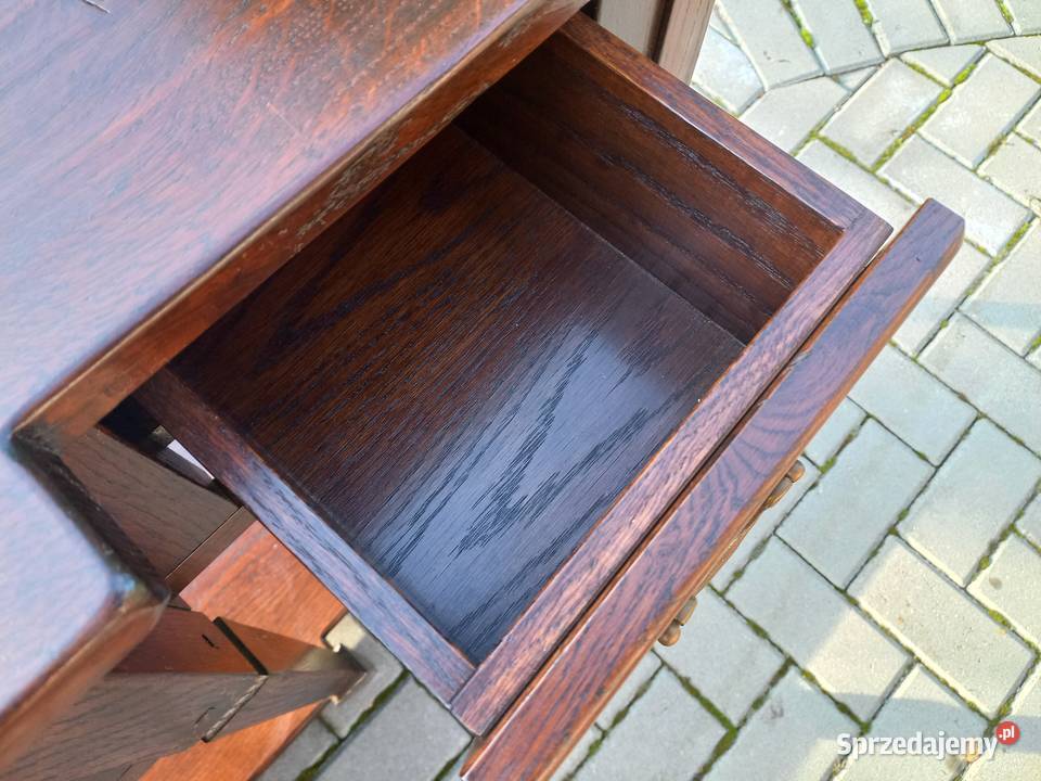 Konsola Konsolka drewniana Stolik pod ścianę z zachodniopomorskie Gawroniec