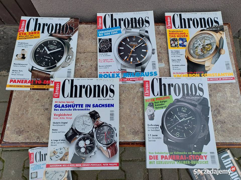 Czasopisma niemieckie Chronos zestaw 31 lata Pozostałe Tczew