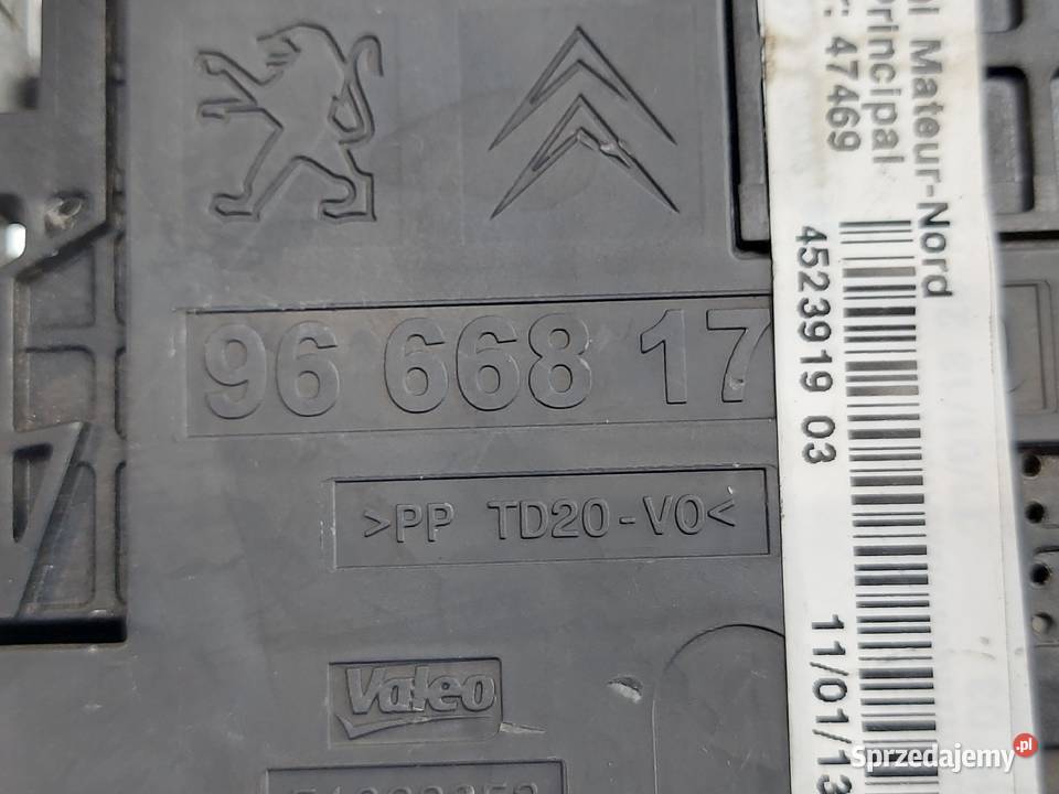 CITROEN DS4 13r moduł akumulatora 9665878380 Komputery Kielce