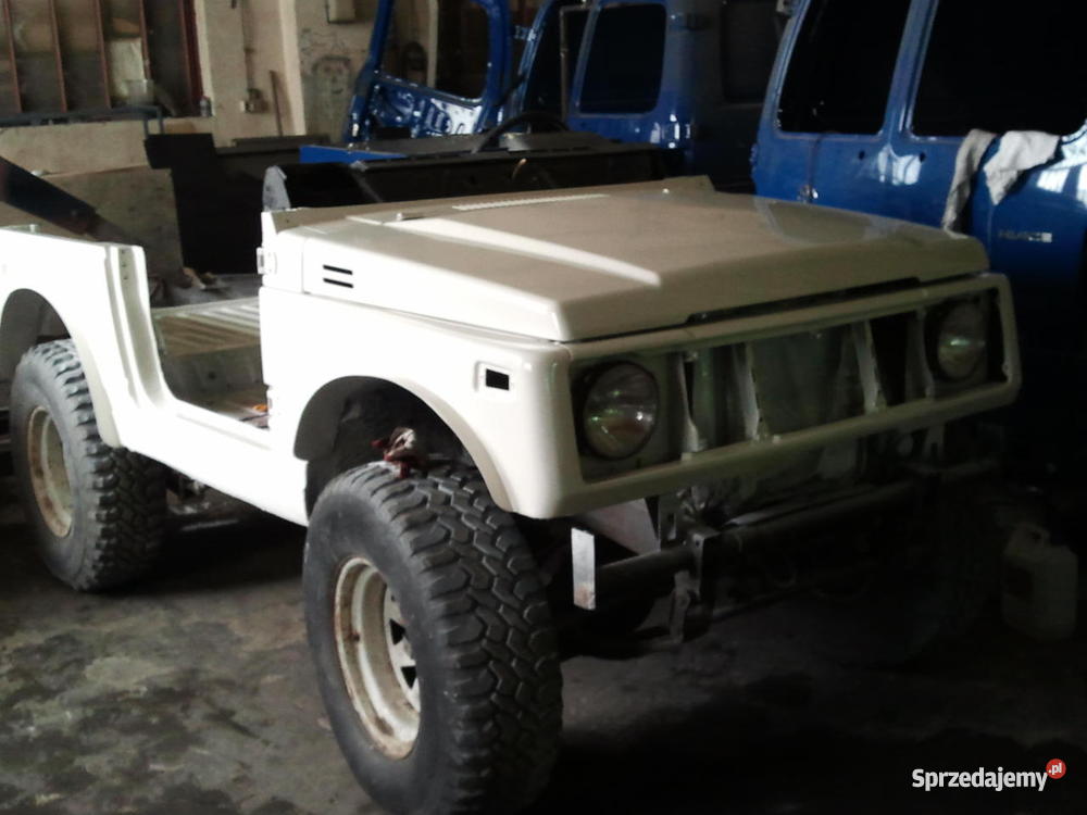 Suzuki Samuraj SJ413 blokada mostu manualna Dobre