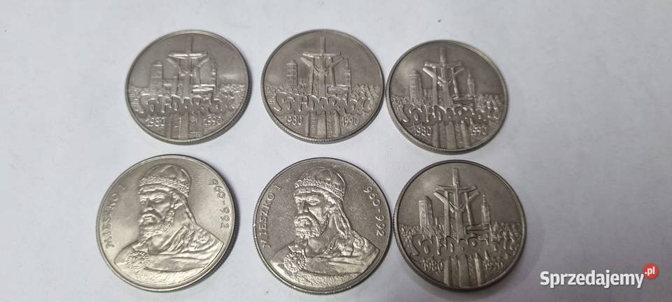 Monety polskie różne Zielona Góra