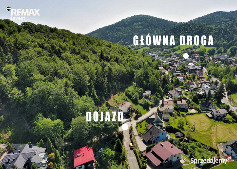 Szczyrk Widok na Skrzyczne Ogromny potencjał utwardzona
