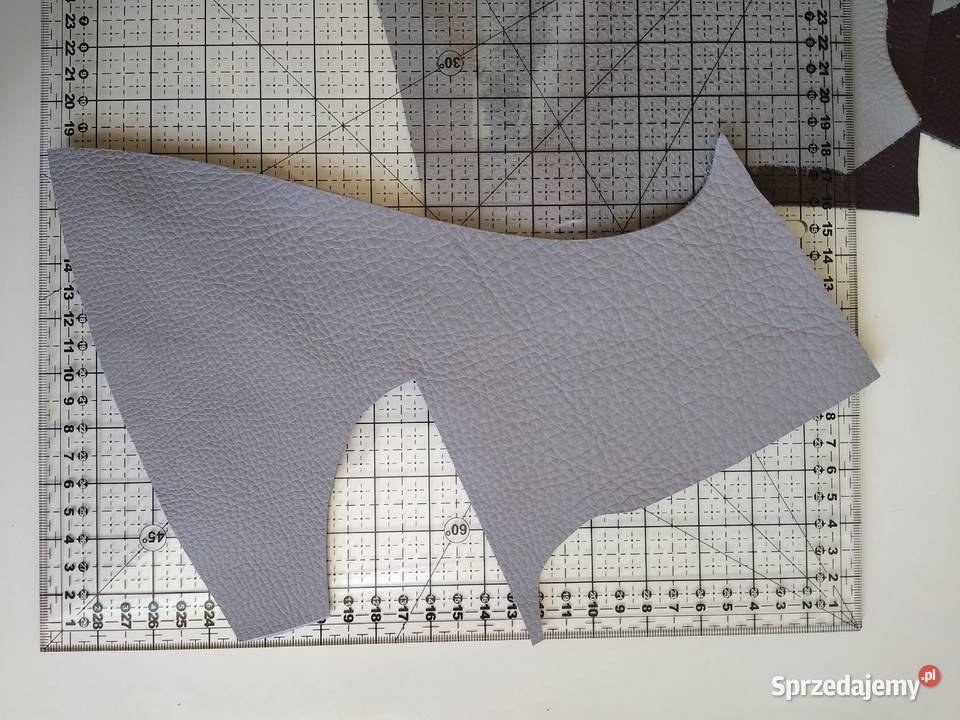 Skóra Licowa Włoska średnie i małe kawałki