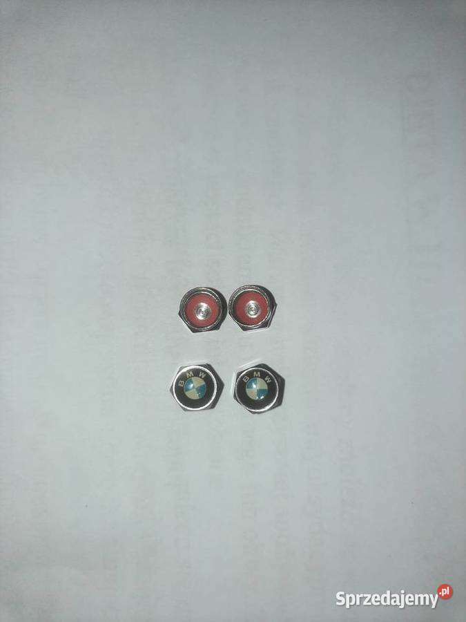 NOWE nakrętki wentyle BMW Gadgety motoryzacyjne śląskie