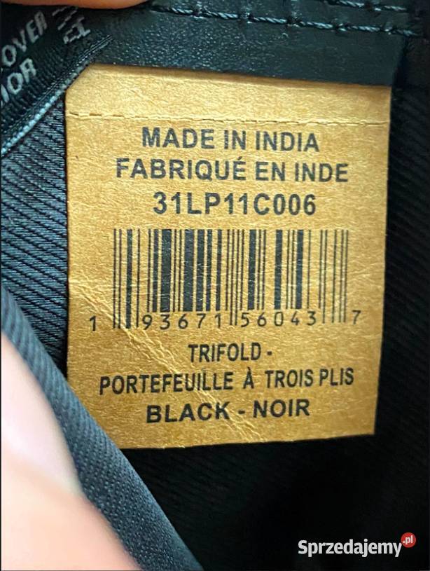 PrestiżowySkóra NaturalnaPortfel Kultowej Poraj sprzedam