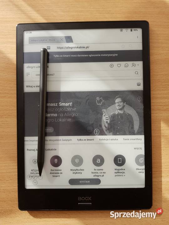 Czytnik Ebook Onyx Boox Note 103 32GB WiFi dotyk opolskie Kluczbork