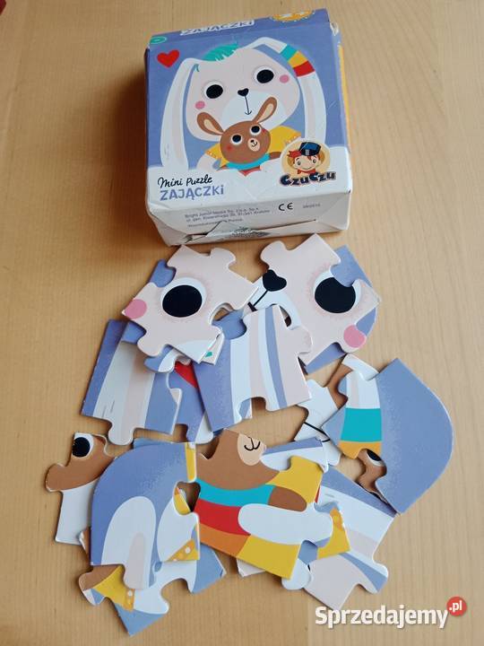 CZUCZU Mini Puzzle ZAJĄCZKI sprzedam