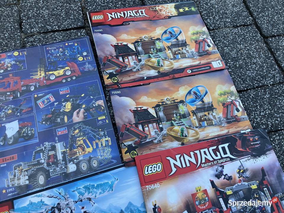 CAŁOŚĆ stare katalogi LEGO System Legoland Lego Kraków