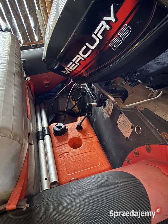 Ponton QuickSilver 380 silnik 25 przyczepa Łodzie i motorówki Syców