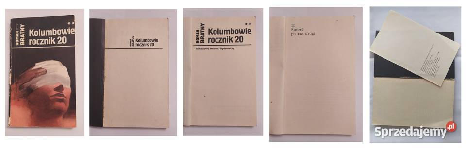 KOLUMBOWIE ROCZNIK 20 Roman Bratny TOM 1 3 historyczne Hajnówka