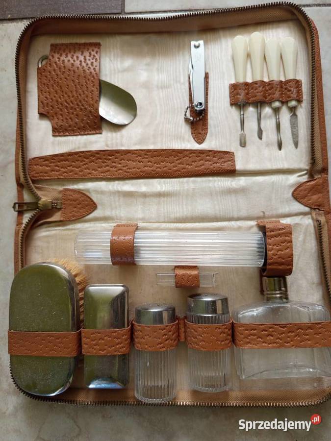 podróżny przybornik toaletowy vintage Pozostałe mazowieckie Warszawa