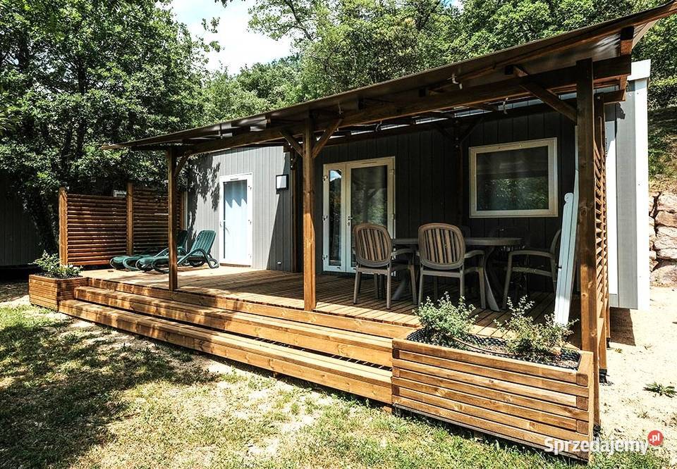 Zadaszenie domku holenderskiego sauny tratwy Katowice