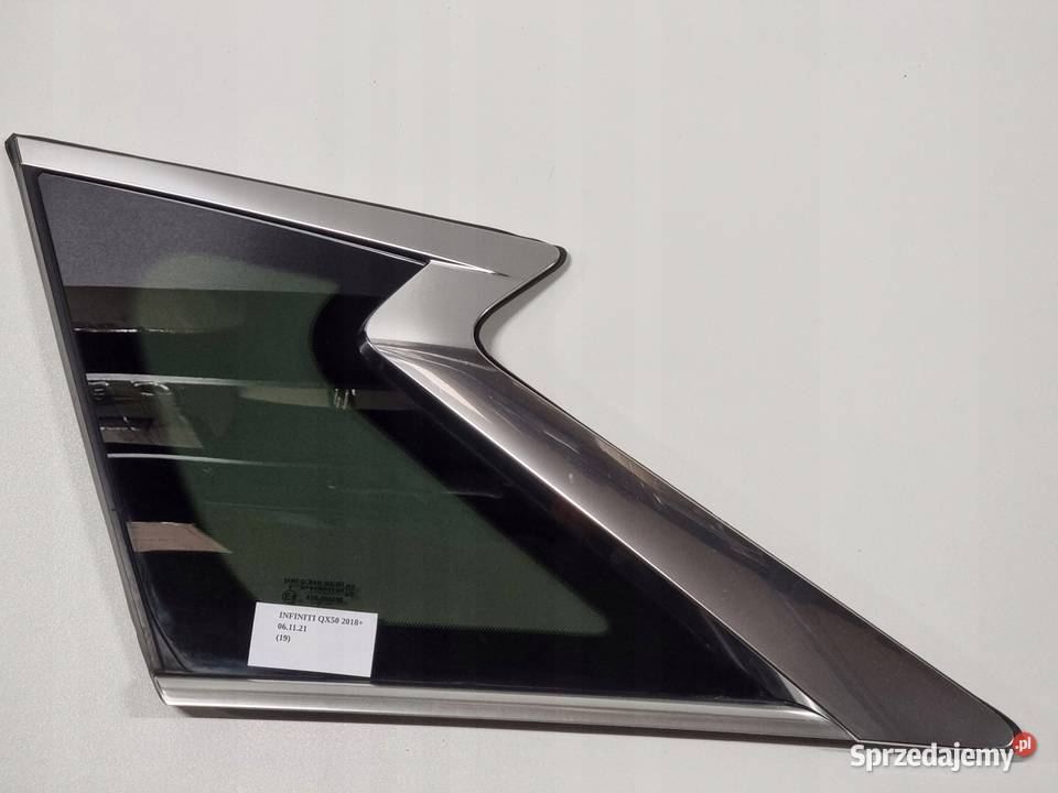 SZYBA W KAROSERIE LEWY TYŁ INFINITI QX50 2018 Nowy Tomyśl