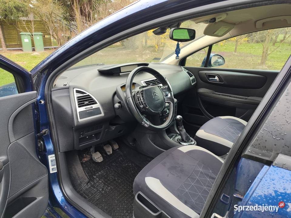 Citroen C4 wersja Exclusive stan 16 HDi elektryczne lusterka Łęczna