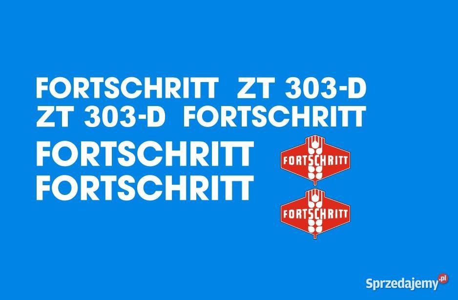 Naklejki fortschritt zt 303d i inne modele super sprzedam