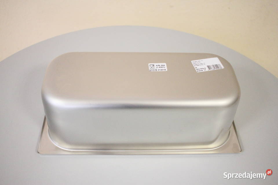 Kuweta do lodów ze stali nierdzewnej 5L Pszczyna