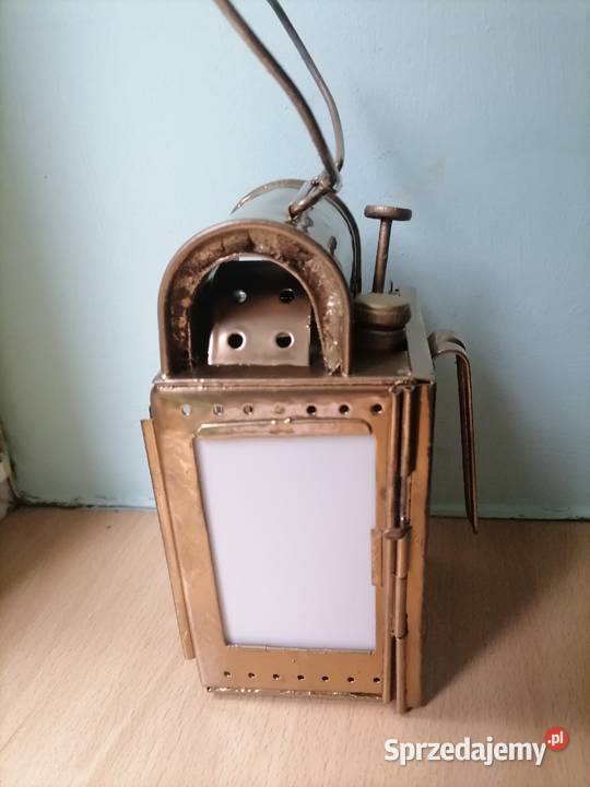 Stara lampa kolejowa Kraków