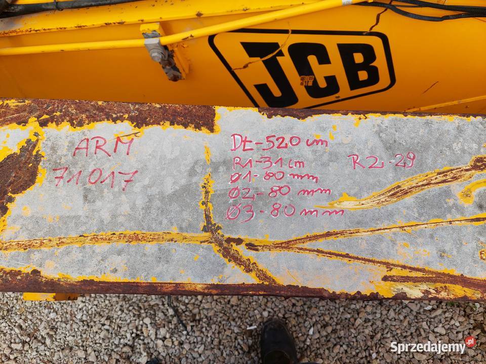RAMIE JCB JS220 LC DŁ 520ARM 71017 Kielce