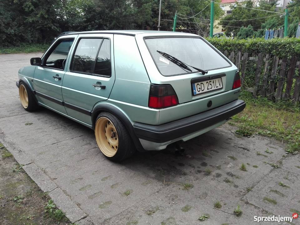 Vw golf mk2 16tdic gwintglebacult ZAMIANA pomorskie Gdańsk