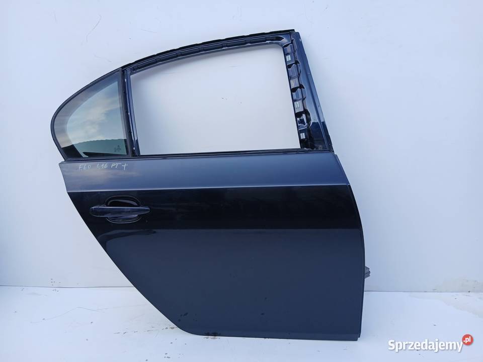 DRZWI PRAWY TYŁ TYLNE BMW E60 4169 CARBONSCHWARZ Strzyżewice