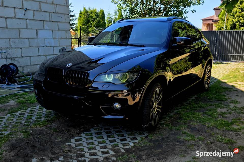 SUV BMW X6 E71 w M Pakiecie 35d hak serwisowana serwisowany w ASO Ciechanów