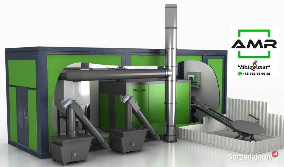 Kotłownia kontenerowa Heizomat NOWY KOCIOŁ na Pałubice sprzedam