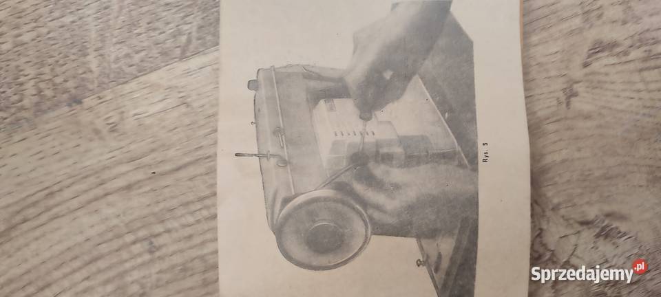 Maszynę elektryczna stan idealny i wózek do