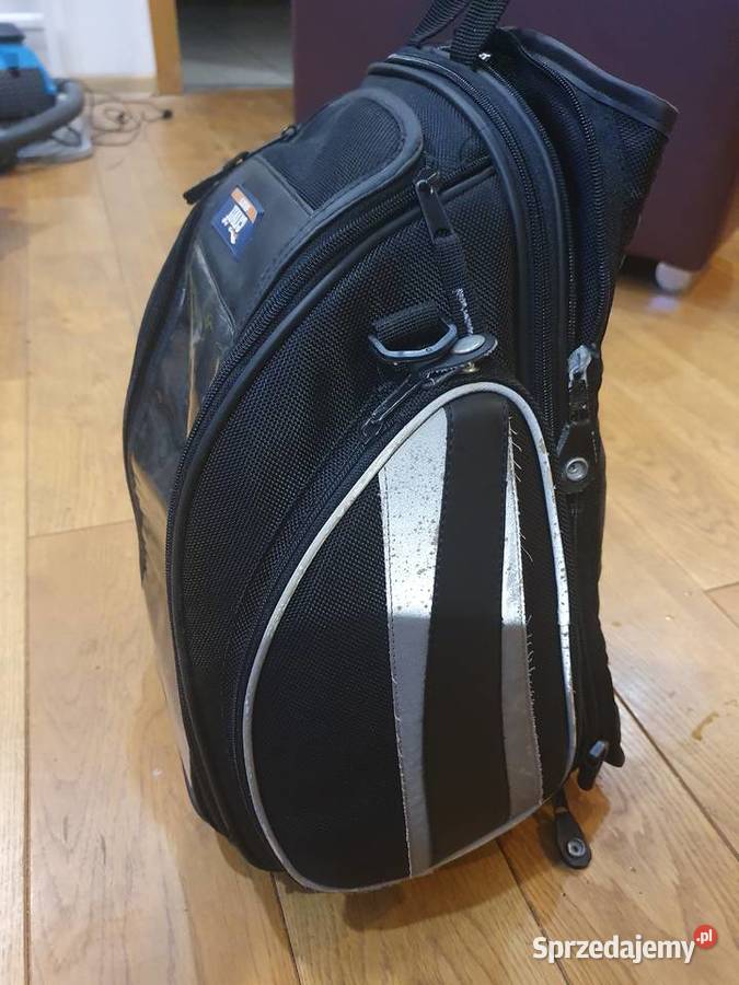 Tankbag Crivit w wersji jako plecak do 3 Części motocyklowe Łódź