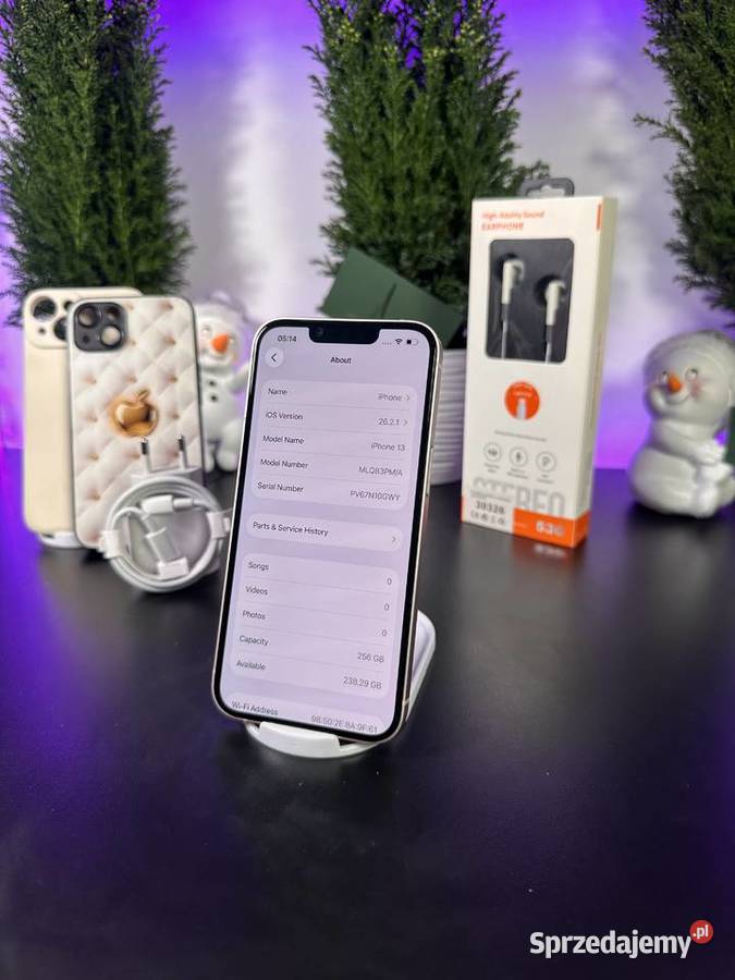 Apple iPhone 13 256GB Bateria 100 Stan Idealny Warszawa