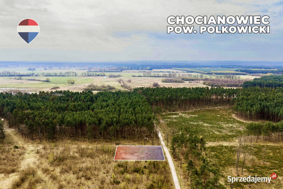 Działka budowlana w bezpośrednim sąsiedztwie Chocianowiec